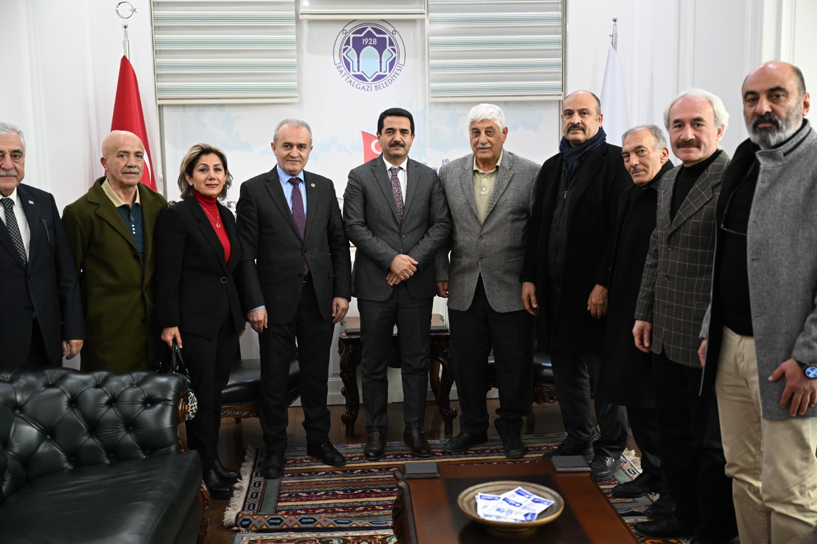 Anadolu Basın Birliği’nden Başkan Taşkın’a Ziyaret