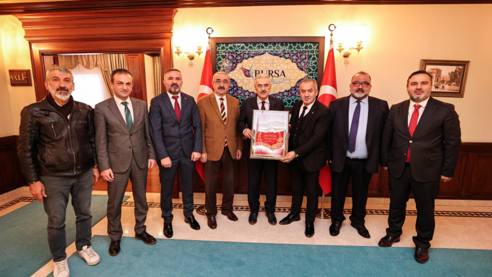 BURKAP’tan Bursa Valisi Erol Ayyıldız’a ziyaret – Birlik Haber Ajansı