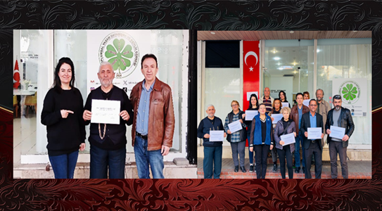 Alanya da Diksiyon Eğitimi Tamamlandı