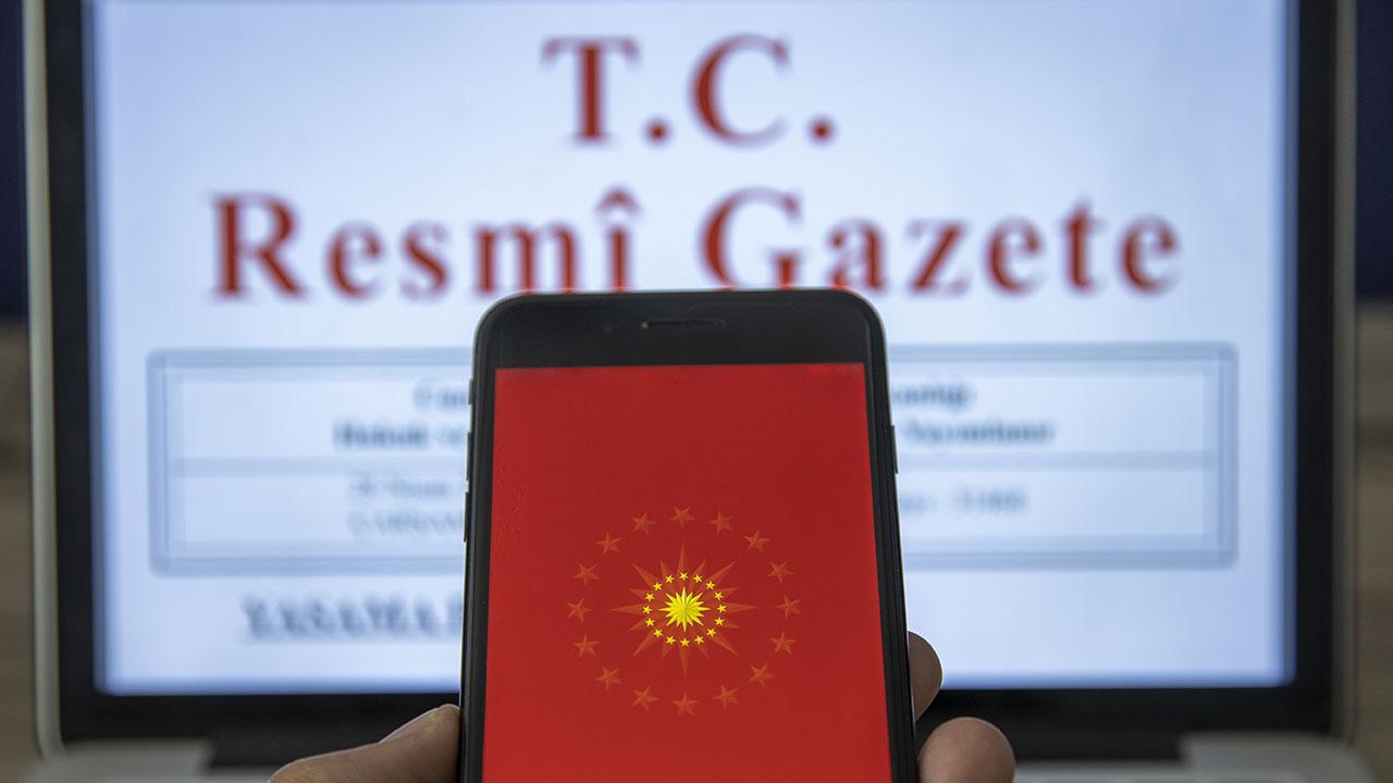 5 milletlerarası antlaşma, Resmi Gazete'de
