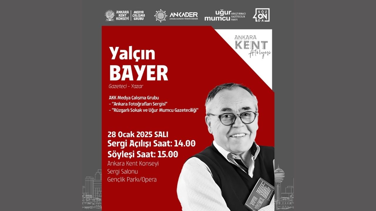 Ankara Kent Konseyi’nden usta gazeteci Yalçın Bayer ile söyleşi etkinliği – Birlik Haber Ajansı