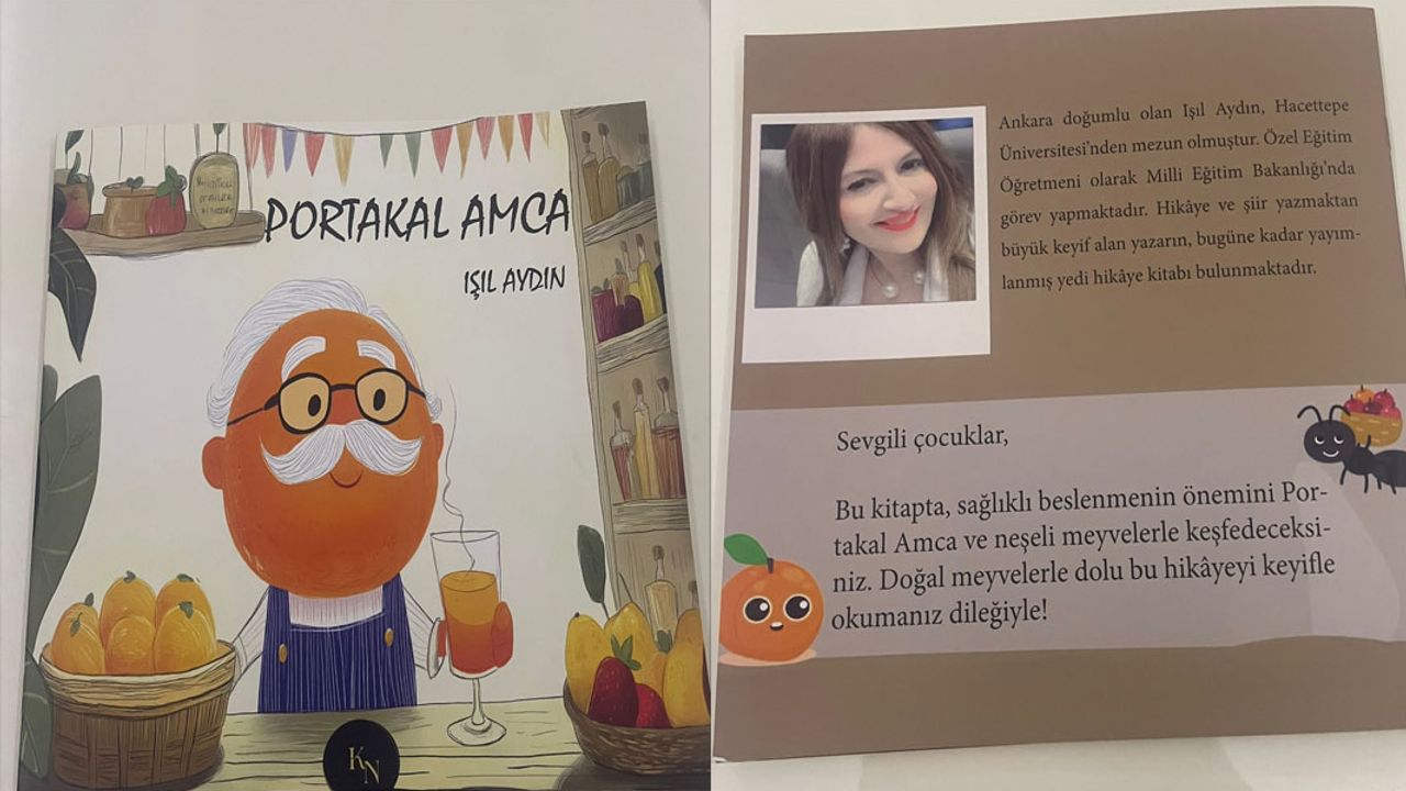 Işıl Aydın’ın Portakal Amca kitabı basıldı