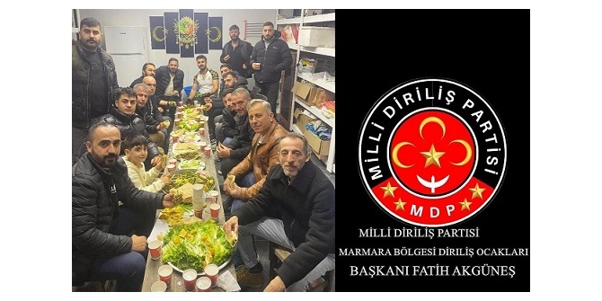 MARMARA BÖLGESİ MİLLİ DİRİLİŞ PARTISI VE DIRILIŞ OCAKLARI BAŞKANI: FATİH  AKGÜNEŞ
