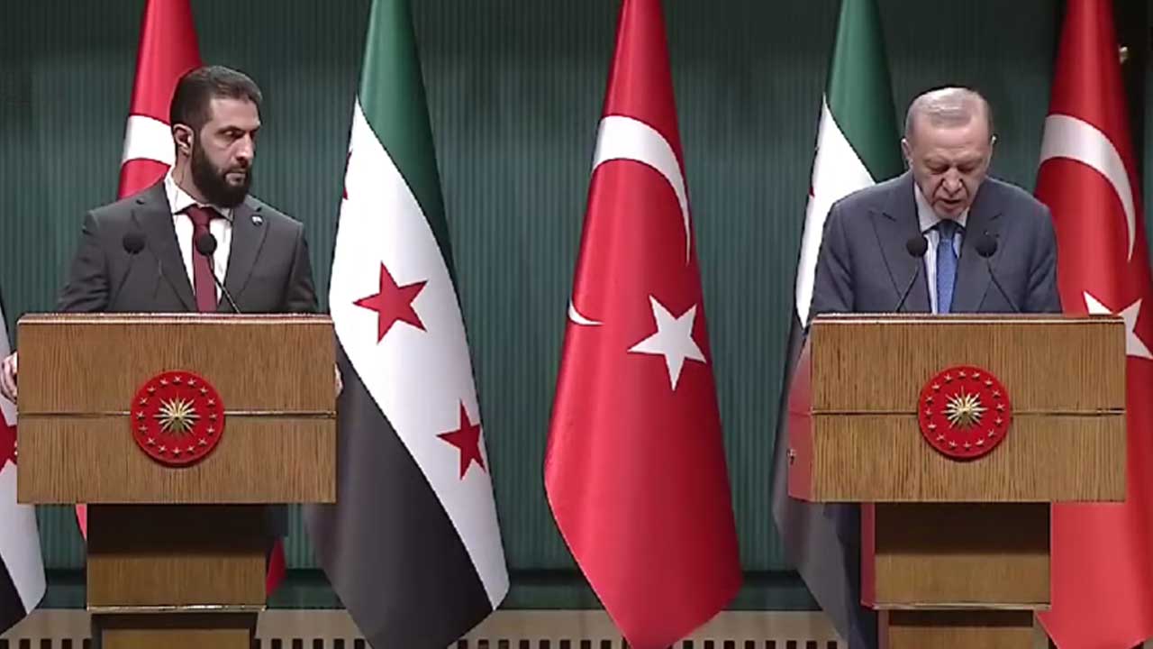 Cumhurbaşkanı Erdoğan, Şara ile ortak basın toplantısında konuştu: Her konuda fikir birliği içindeyiz – Birlik Haber Ajansı
