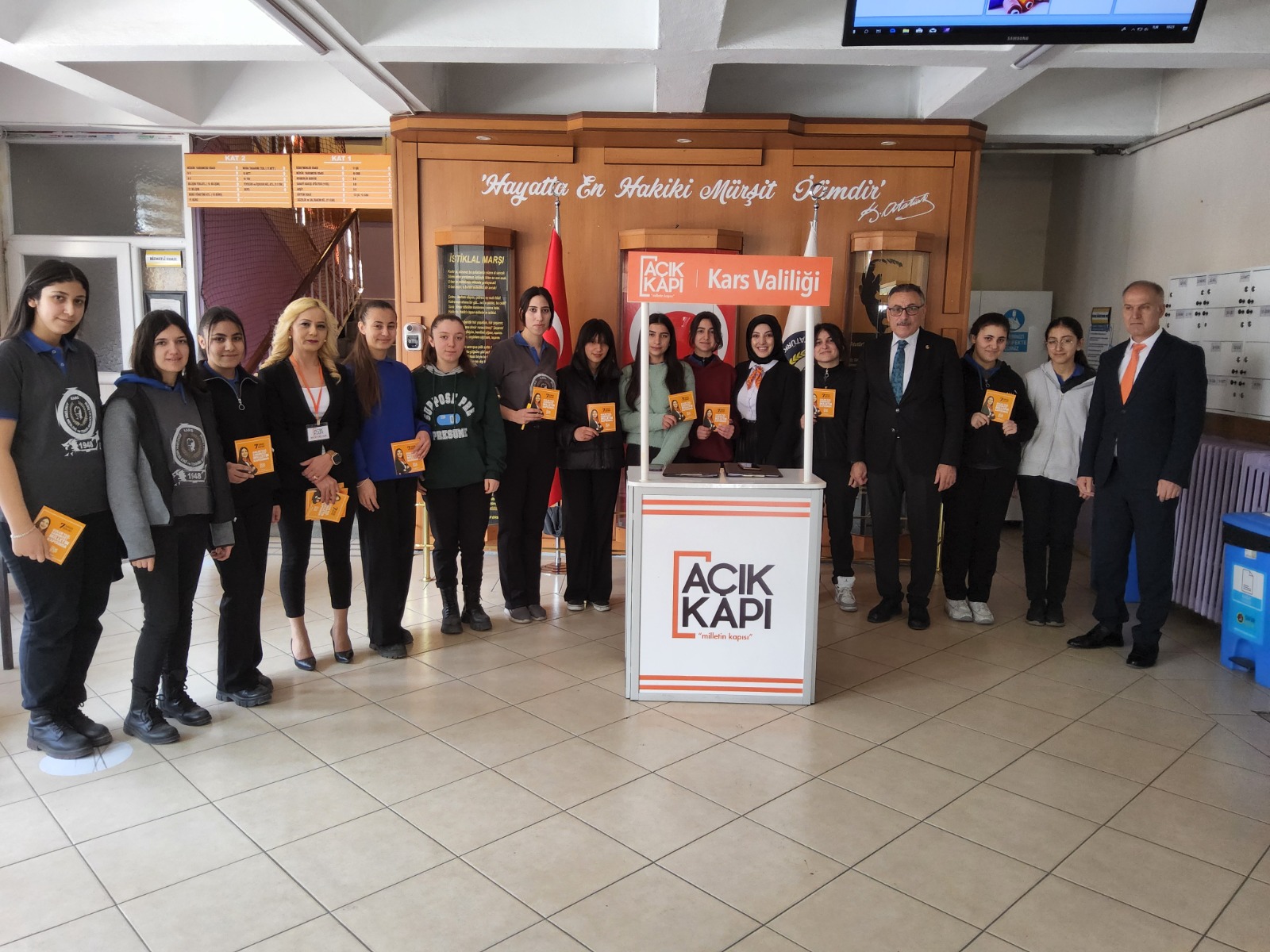 Kars ‘Açık Kapı’ okul ziyaretleri gerçekleştirdi – Birlik Haber Ajansı
