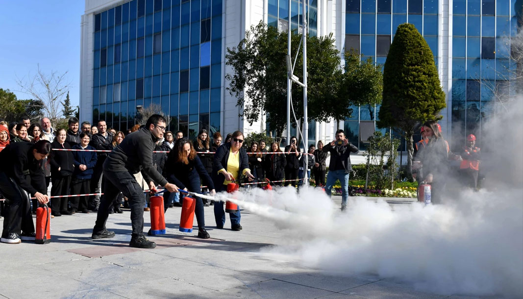 Antalya Muratpaşa Belediyesi’nde yangın tatbikatı – Birlik Haber Ajansı