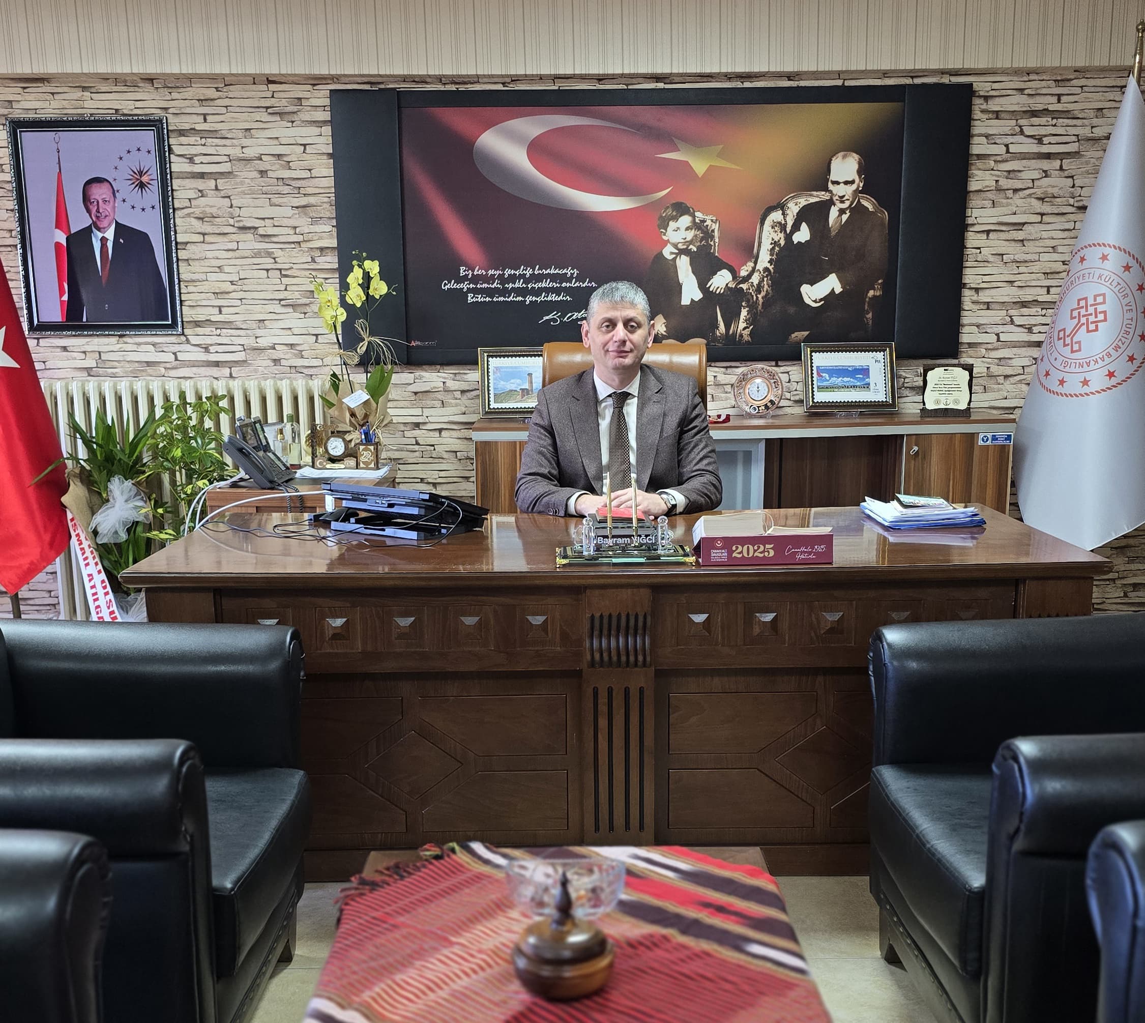 Kars Kültür ve Turizm İl Müdürü Bayram Yığcı görevine başladı – Birlik Haber Ajansı