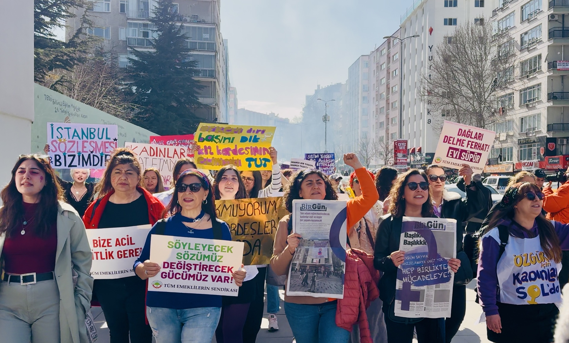 8 Mart’ta Ankara sokaklarında kadın sesi! – Birlik Haber Ajansı