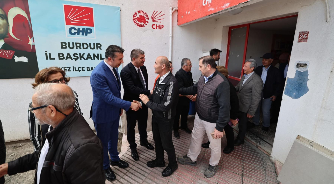 CHP Burdur İl ve Merkez İlçe Teşkilatının bayramlaşma töreni – Birlik Haber Ajansı