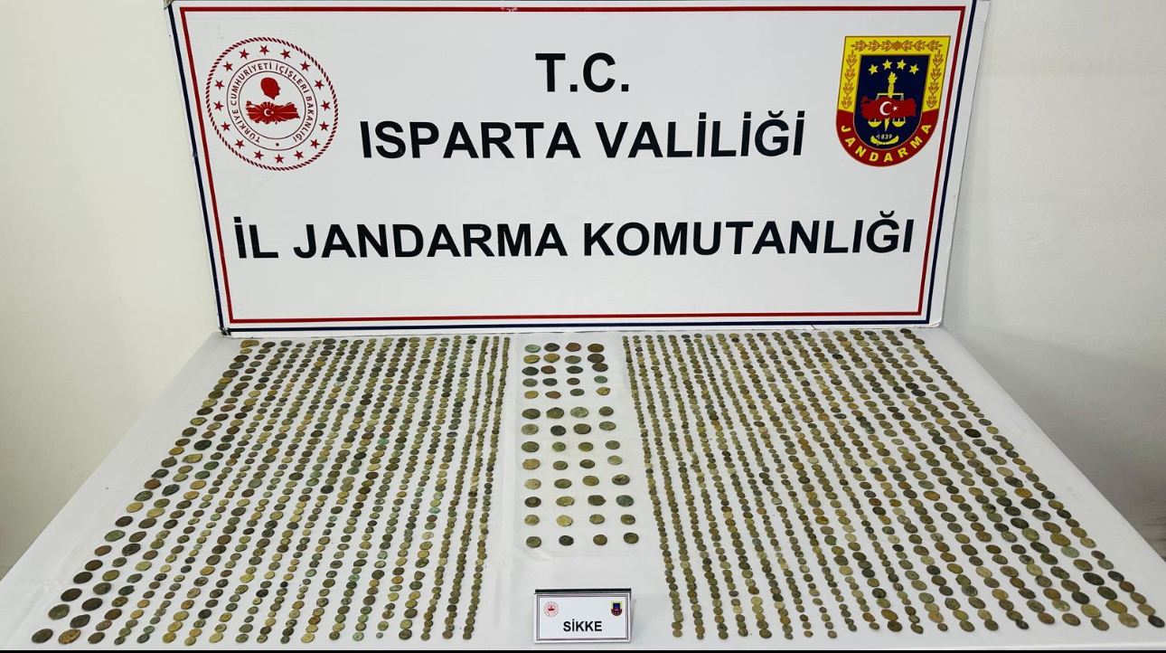 Isparta jandarmasından kaçakçılığa darbe: 2003 sikke ele geçirildi 2 tutuklama – Birlik Haber Ajansı