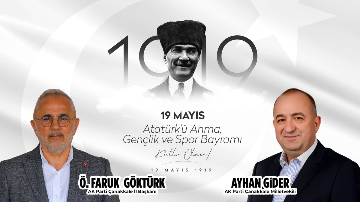 Milletvekili Ayhan Gider’den 19 Mayıs Mesajı: “Bu emaneti geleceğe taşımak en büyük sorumluluğumuz” – Birlik Haber Ajansı