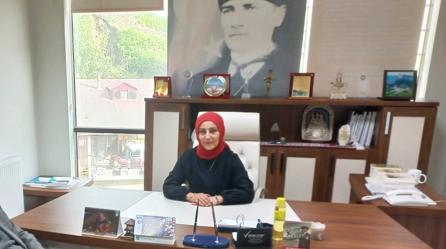 Şalpazarı ilçe tarihinin ilk kadın Belediye Başkan Vekili: Emine Atalar – Birlik Haber Ajansı