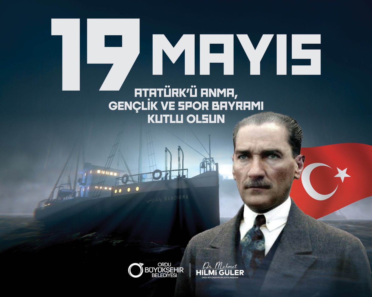 Ordu Büyükşehir Belediye Başkanı Güler’den 19 Mayıs mesajı – Birlik Haber Ajansı