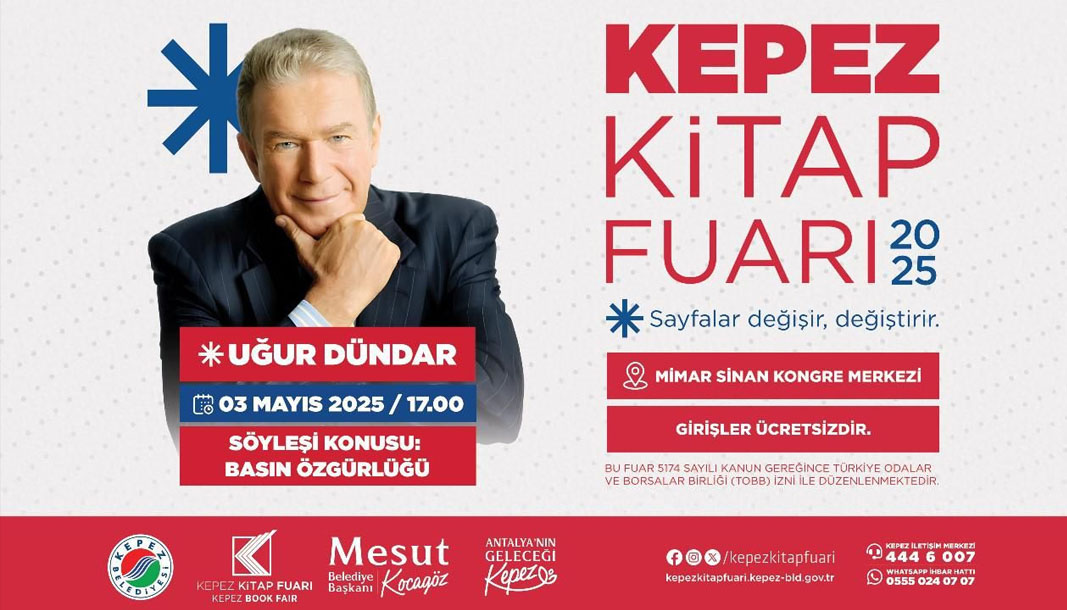 Ünlü gazeteciler Kepez Kitap Fuarı’nda – Birlik Haber Ajansı