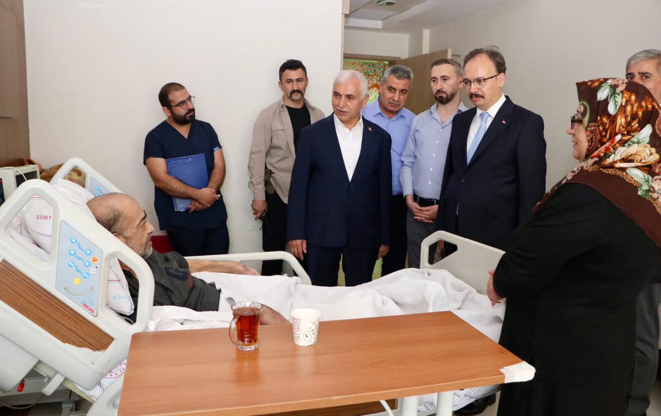Vali Dr. Kemal Kızılkaya’dan hastalara moral ziyareti – Birlik Haber Ajansı
