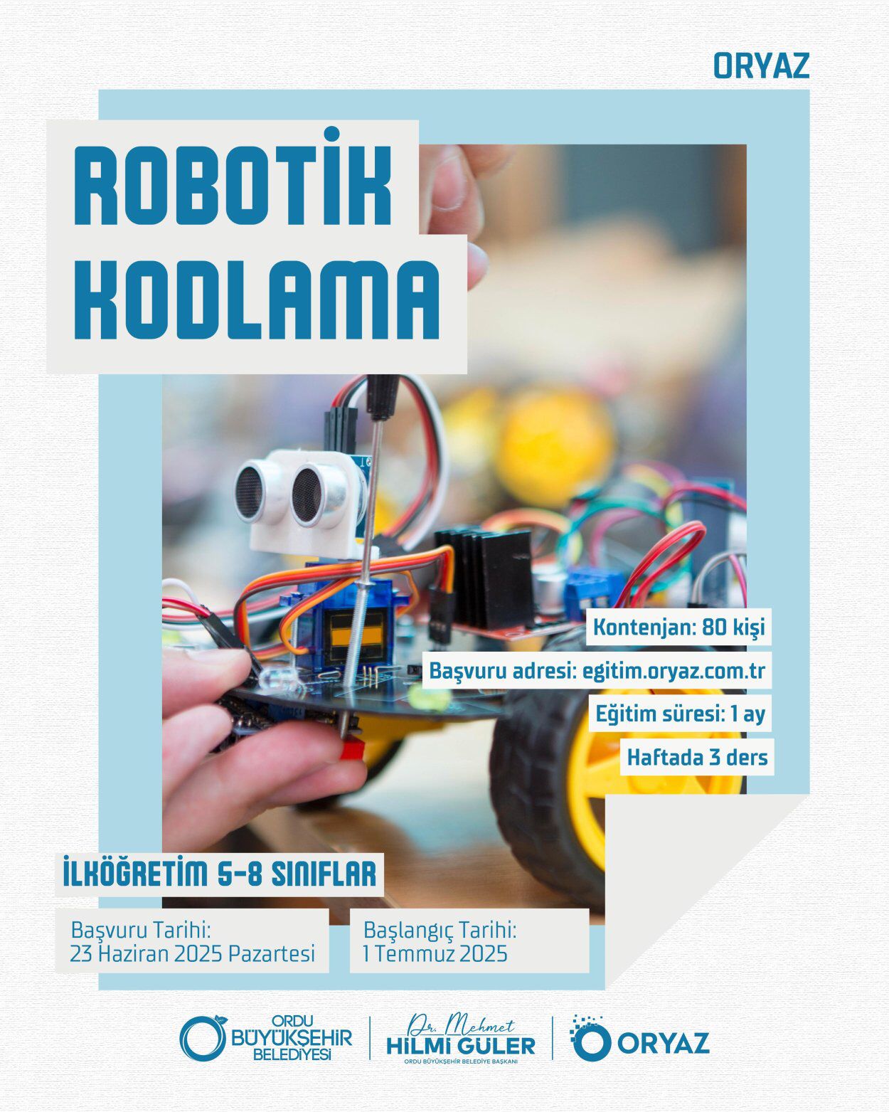 Ordu’da gençlere ücretsiz yapay zeka ve robotik kodlama eğitimi başlıyor – Birlik Haber Ajansı