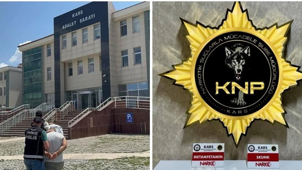 Kars’ta otobüs de şüphelenilen yolculara operasyon: 2 kişi tutuklandı