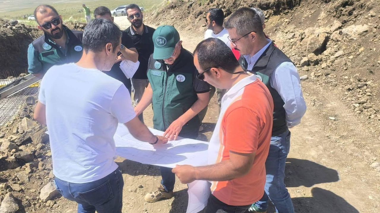 DSİ Kars Bölge Müdürü Serdar Kotan, Kars’taki çalışmaları yerinde inceledi – Birlik Haber Ajansı