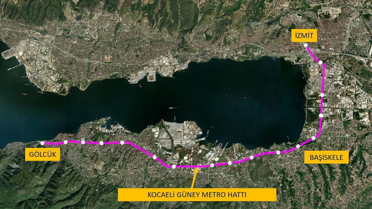Kocaeli’nin geleceğini raylarla şekilleniyor: Güney Metro Hattı için projelendirme ihalesi yapılacak – Birlik Haber Ajansı