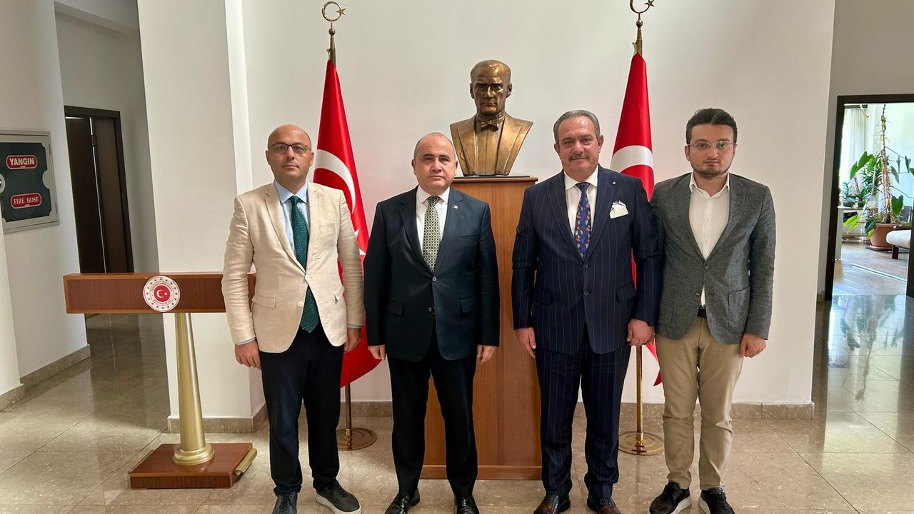 TİMBİR ve BHA heyetinden KKTC Büyükelçisi Ali Murat Başçeri’ye ziyaret – Birlik Haber Ajansı