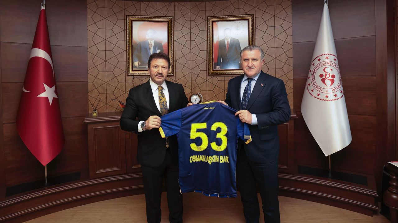 Ankaragücü Onursal Başkanı Yiğiner’den Gençlik ve Spor Bakanı Bak’a ziyaret – Birlik Haber Ajansı