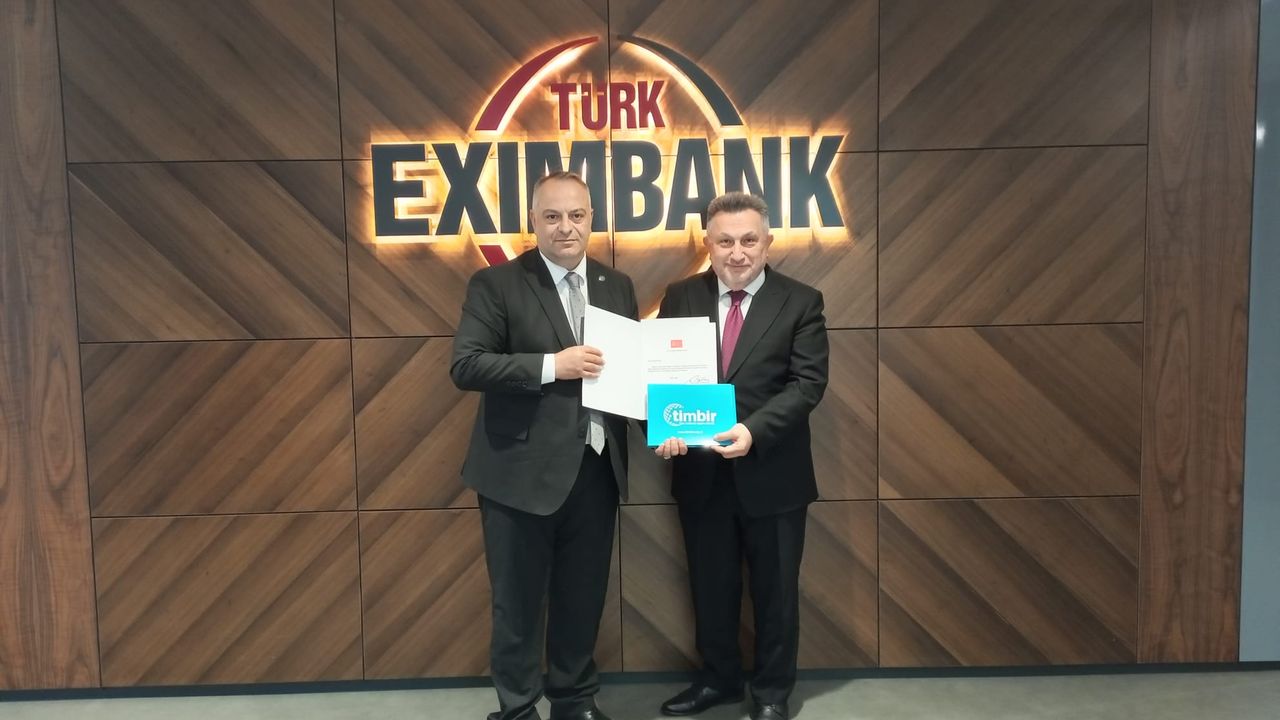 TİMBİR Genel Başkan Yardımcısı Muammer Baloğlu’ndan Türk Eximbank Genel Müdürü Ali Güney’e ziyaret – Birlik Haber Ajansı