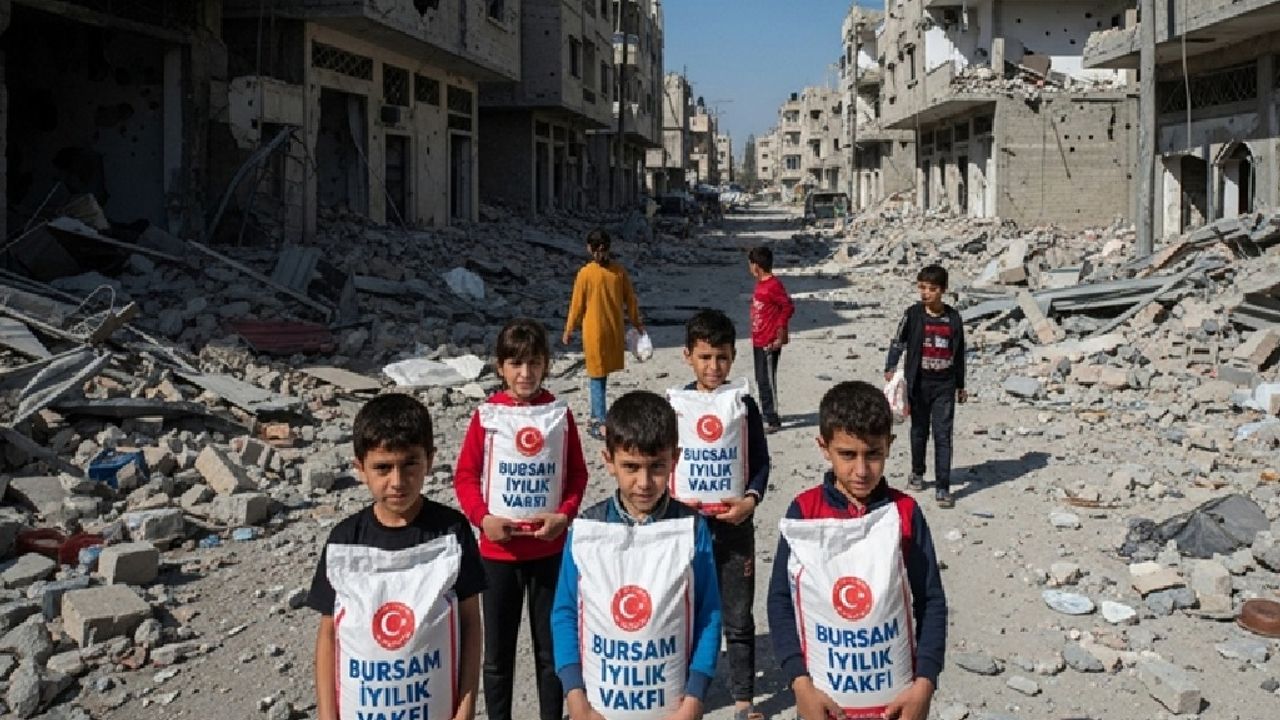 Bursam İyilik Vakfı Gazze’deki çocuklara umut oldu: Tırlar dolusu yardım Gazze’de – Birlik Haber Ajansı