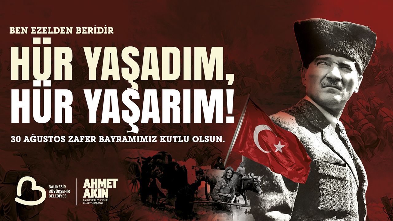 Başkan Akın’dan 30 Ağustos Zafer Bayramı mesajı – Birlik Haber Ajansı