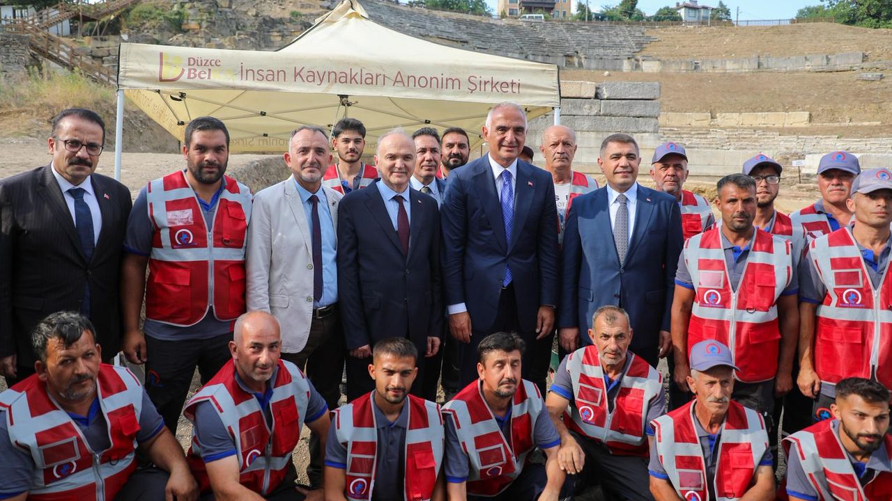 Kültür ve Turizm Turizm Bakanı Ersoy Düzce Konuralp’te incelemelerde bulundu – Birlik Haber Ajansı