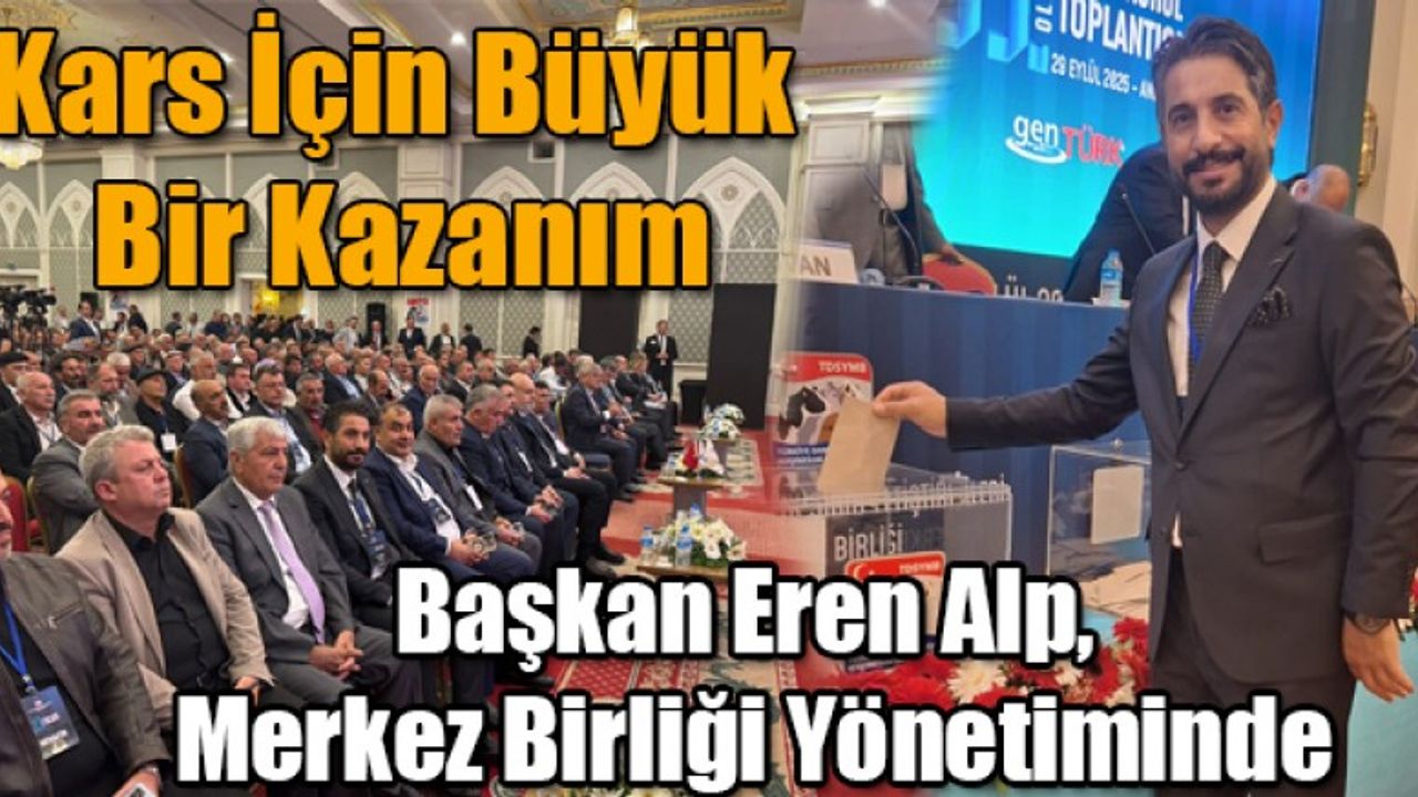 Eren Alp, Türkiye Damızlık Yetiştiricileri Merkez Birliği Yönetiminde: Kars’ın Gururu – Birlik Haber Ajansı