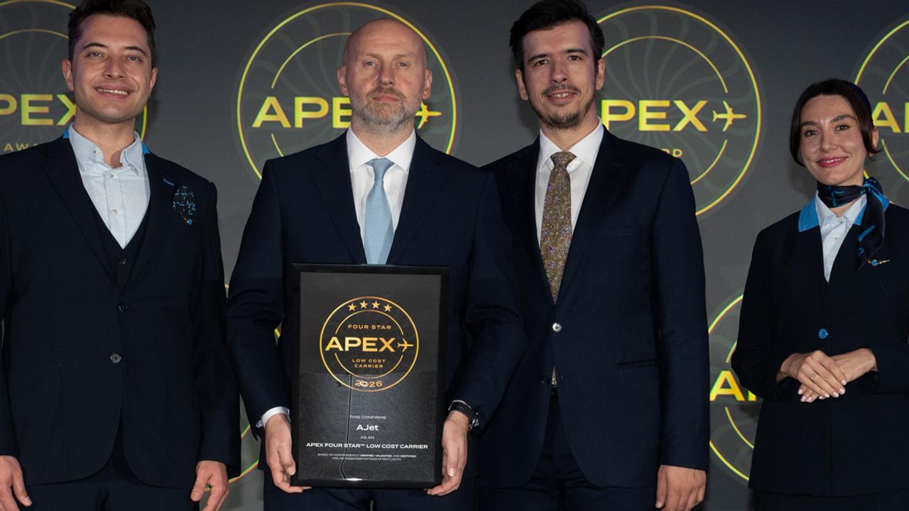 AJet’e APEX’ten 2 yılda 2 ödül – Birlik Haber Ajansı