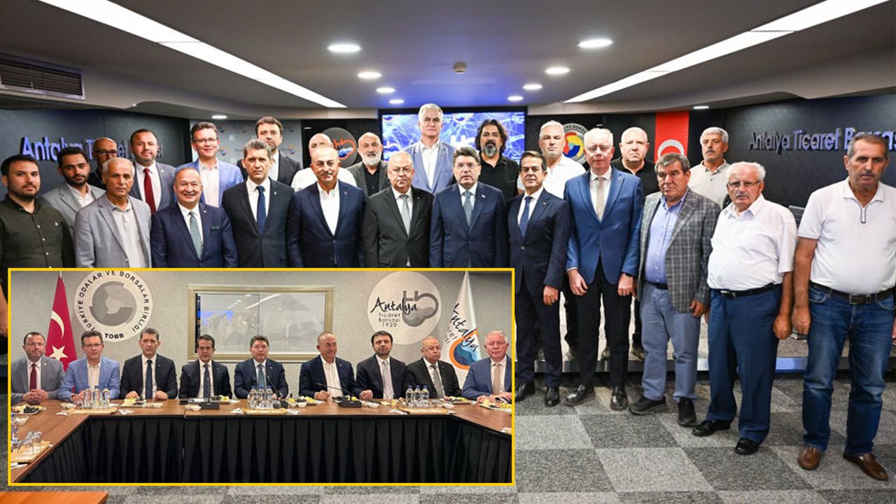 Adalet Bakanı Yılmaz Tunç’tan Antalya ticaret borsası’na ziyaret – Birlik Haber Ajansı