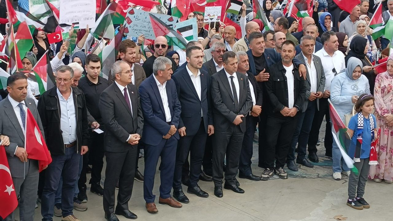 Akçakoca’dan “Gazze için” tek ses çıktı – Birlik Haber Ajansı