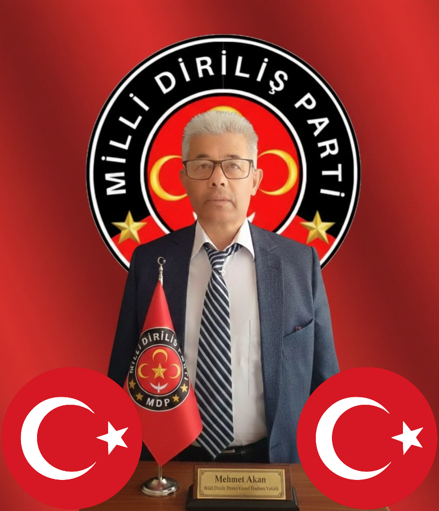 Mehmet AKAN dan türk bayrağı açıklamasi