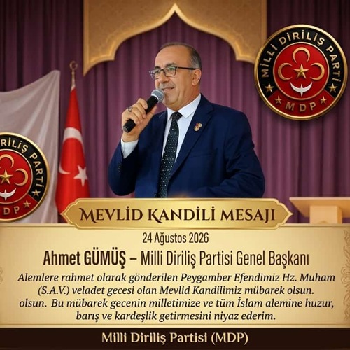 Tüm İslam aleminin mevlit kandili mübarek olsun