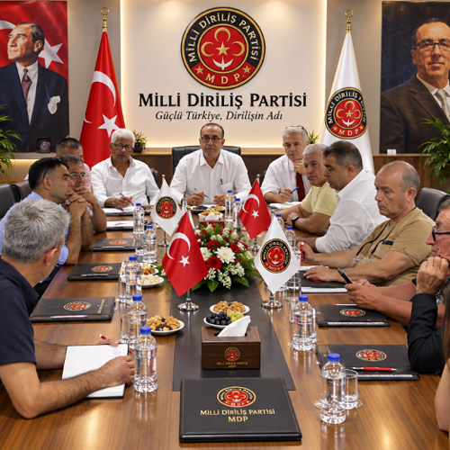 MİLLİ DİRİLİŞ PARTİSİ İLK YÖNETİM KURULU TOPLANTISINI GERÇEKLEŞTİRDİ