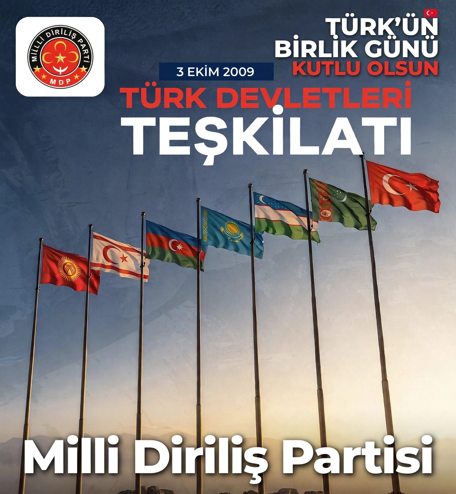 MİLLİ DİRİLİŞ PARTİSİ GENEL MERKEZİ’NDEN KAMUOYUNA